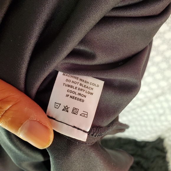 👑Tacera tan dress with black zigzag Desgin - Picture 3 of 5